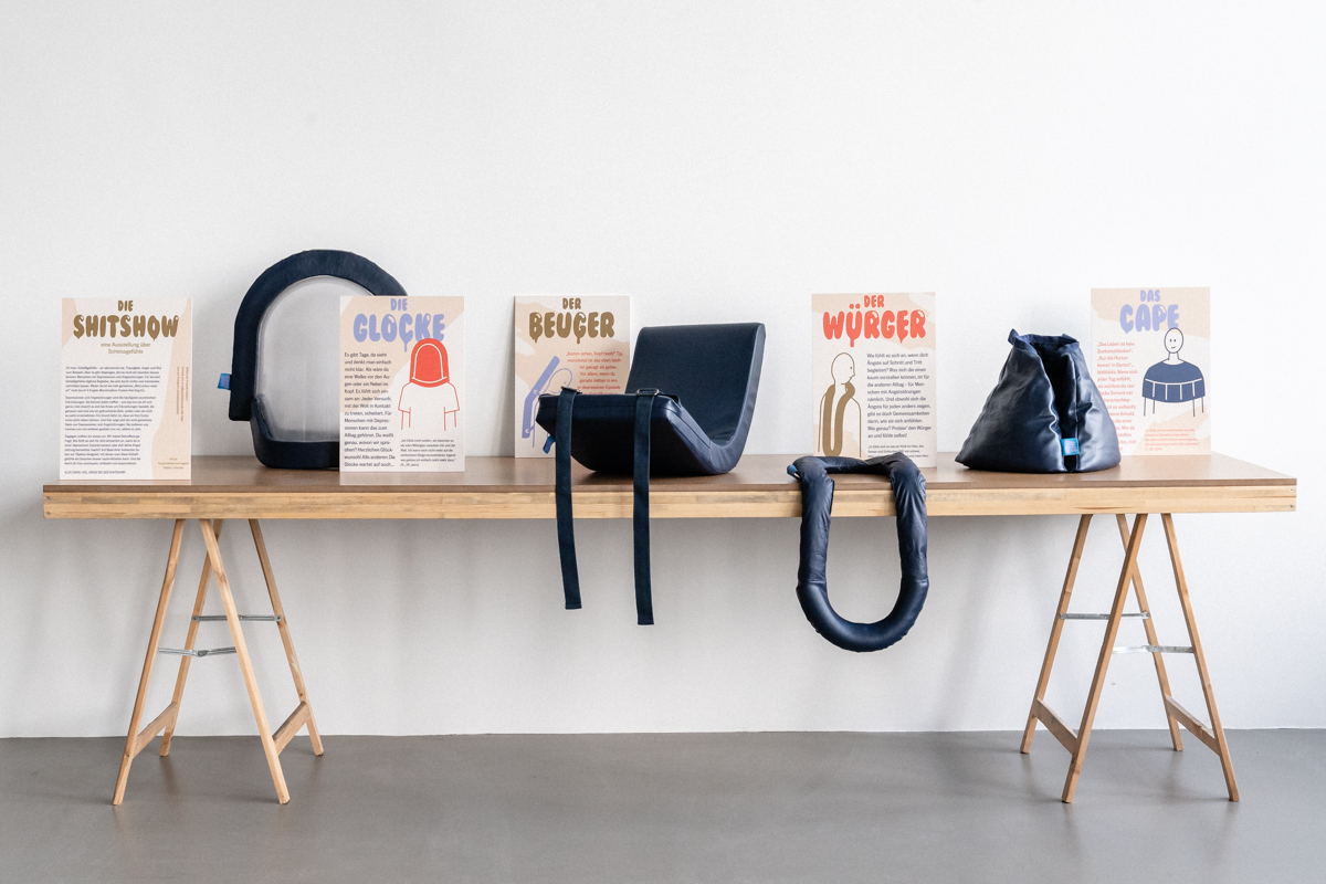 A long table with various appliances on it.